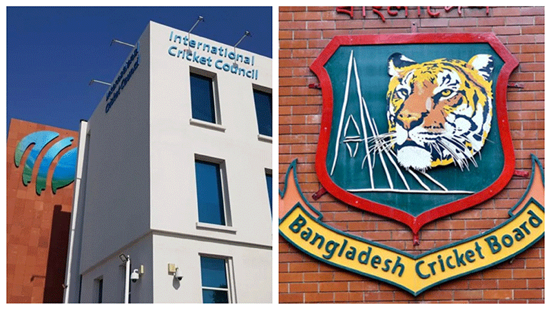 ভারত থেকে বিশ্বকাপের ম্যাচ সরাতে আইসিসিকে চিঠি বিসিবির